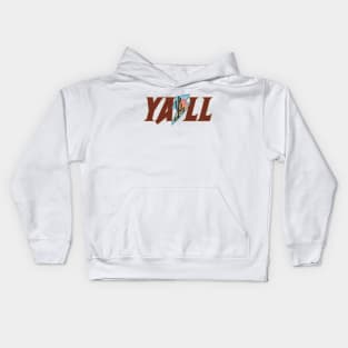 Yall Western Southern Vibes Kids Hoodie